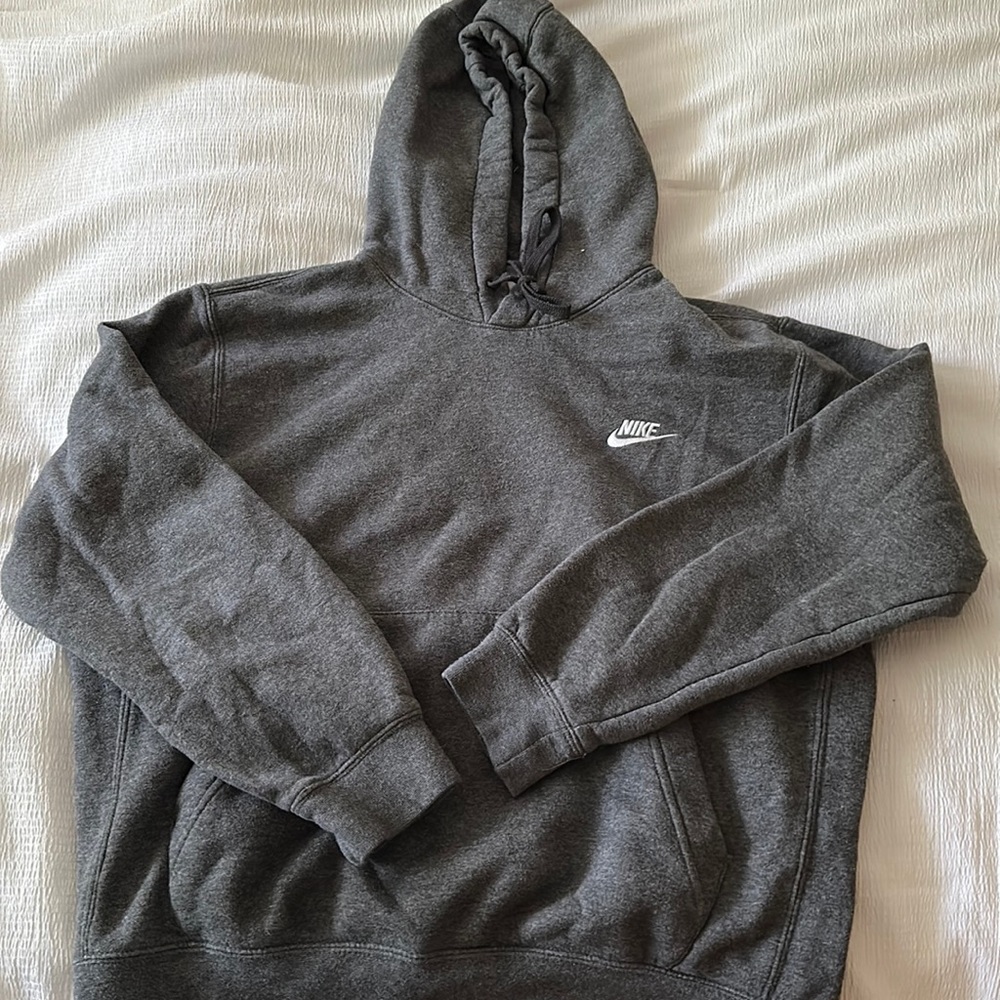 nike grey hoodie